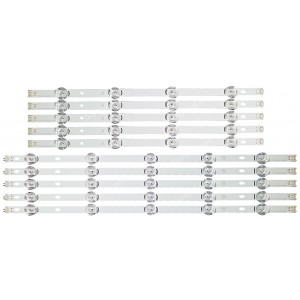 LG 6916L-1735A 6916L-1736A / 6916L-1978A 6916L-1979A / 6916L-1982A 6916L-1983A (Innotek DRT3.0 50"_A TYPE, 50"_B TYPE, 140218)  NC500DUN-VXBP2 LED Strips  - 10 Strips