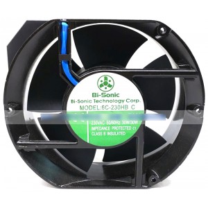 Bi-Sonic 6C-230HB C 230V 30/30W 2wiresCooling Fan