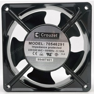 Crouzet 70546291 220/240V 0.125A 2wires Cooling Fan 