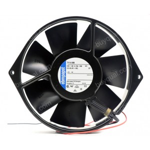 Ebmpapst 7114NH 24V 0.79A 19W 2wires Cooling Fan