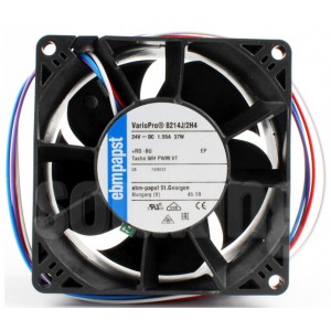 Ebmpapst 8214J/2H4 24V 1.65A 39.6W 3wires Cooling Fan