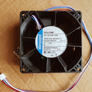 Ebmpapst 8214J/39NP 24V 0.43A 10.3W 4wires Cooling Fan