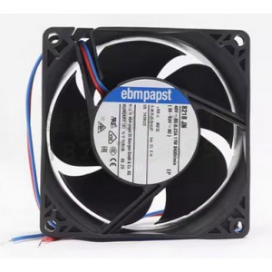 Ebmpapst 8218JN 48V 230mA 11W 2 wires Cooling Fan