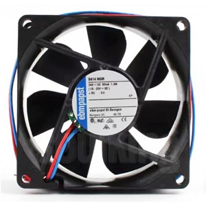 Ebmpapst 8414NGM 24V 60mA 1.4W 2wires Cooling Fan 