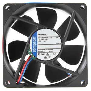 Ebmpapst 8414NGML 24V 45mA 1.1W 2wires Cooling Fan