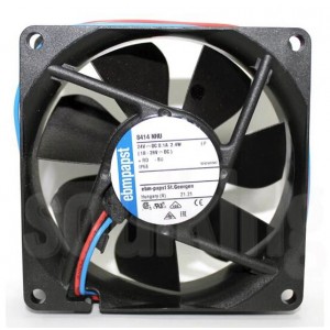 Ebmpapst 8414NHU 24V 0.1A 2.4W 2wires Cooling Fan