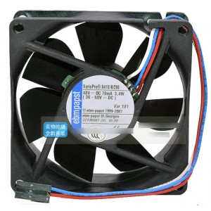 Ebmpapst 8418N/2HI 48V 70mA 3.4W 3wires Cooling Fan