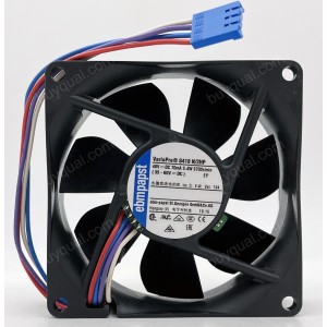 Ebmpapst 8418N/2HP 48V 70mA 3.4W 4wires Cooling Fan 