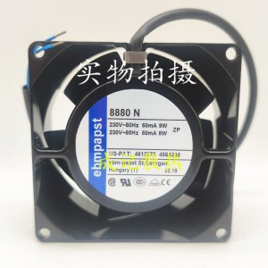 Ebmpapst 8880N 230V 50mA 9/8W Cooling Fan
