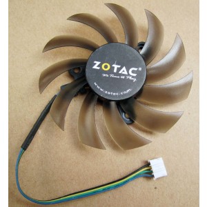 NVIDIA 9600GSO 12V 0.14A 4wires Cooling Fan