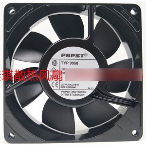 Ebmpapst TYP 9950 230V 0.08/0.07A 14/12W Cooling Fan