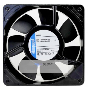 Ebmpapst 9956L 230V 8/9W 2wires Cooling Fan