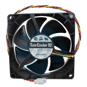 SANYO 9AH0912P4H05 12V 0.17A 4wires Cooling Fan