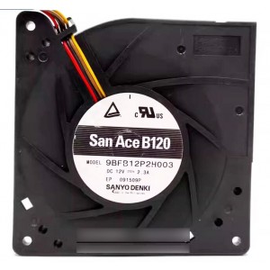SANYO 9BFB12P2H003 12V 2.3A 4wires Cooling Fan