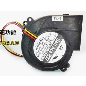 SANYO 9BMB12P2J618 12V 3.8A 4 Wires Cooling Fan 