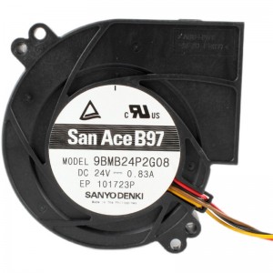 Sanyo 9BMB24P2G08 24V 0.83A 4wires Cooling Fan - Original New