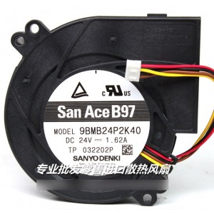 Sanyo 9BMB24P2K40 24V 1.62A 4wires Cooling Fan 