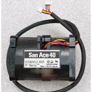 SANYO 9CRA0412J505 12V 1.4A 6wires Cooling Fan