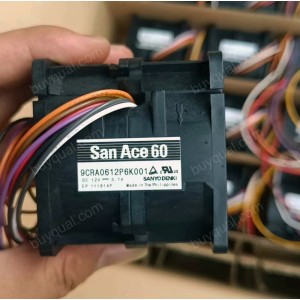 SANYO 9CRA0612P6K001 12V 3.1A 8wires Cooling Fan 