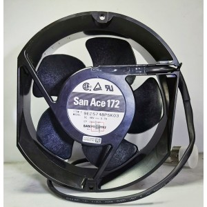 Sanyo 9EB5748P5K03 48V 0.7A 4wires Cooling Fan