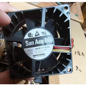 SANYO 9G0812P1K081 12V 1.8A 4wires Cooling Fan