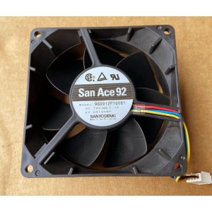 SANYO 9G0912P1G081 12V 1.1A 4wires Cooling Fan