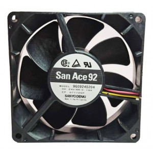 Sanyo 9G0924S204 24V 0.19A 3wires Cooling Fan 