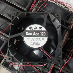 SANYO 9G1224H102 24V 0.22A 2wires Cooling Fan 