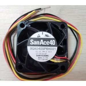 SANYO 9GA0405P6H001 5V 0.35A 4wires Cooling Fan