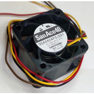 Sanyo 9GA0424P3J001 24V 0.27A 4wires Cooling Fan - New