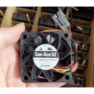 Sanyo 9GA0524P7GD001 24V 0.07A  4wires Cooling Fan
