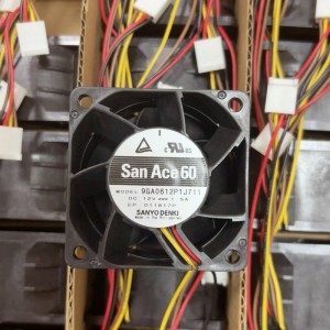 Sanyo 9GA0612P1J711 12V 1.5A 4wires Cooling Fan