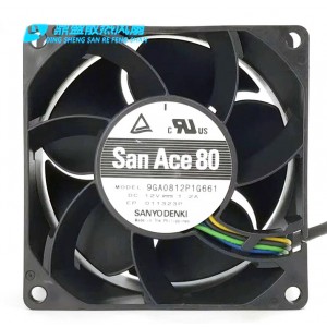 SANYO 9GA0812P1G661 12V 1.2A 4wires cooling fan