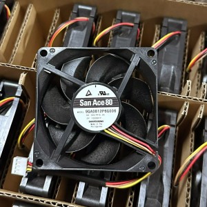 SANYO 9GA0812P6G006 12V 0.3A 4wires Cooling Fan 