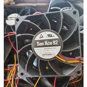 SANYO 9GA0924P1H01 24V 1.1A 4wires Cooling Fan