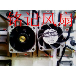 Sanyo 9GE0412J301 12V 0.65A 3wires Cooling Fan