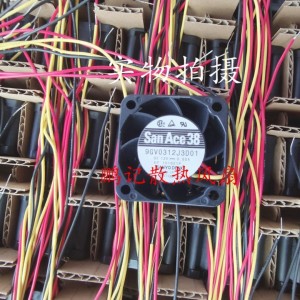 SANYO 9GV0312J3D01 12V 0.60A 3wires Cooling Fan