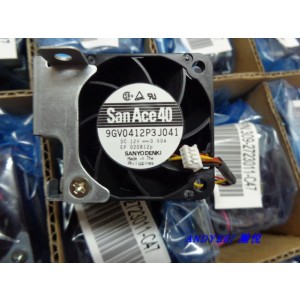 Sanyo 9GV0412P3J041 12V 0.6A 4wires Cooling Fan