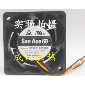 SANYO 9GV0612P1G03 12V 2.8A 4wires Cooling Fan