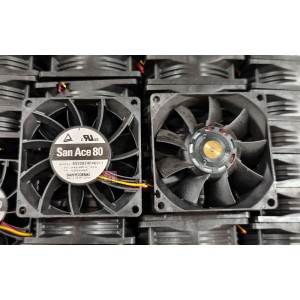 SANYO 9GV0824P4K011 24V 0.44A 4wires Cooling Fan