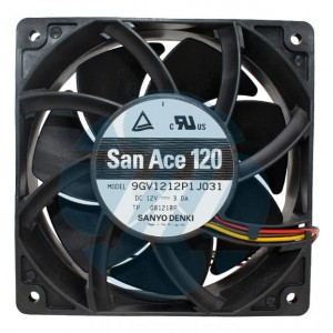 SANYO 9GV1212P1J03 9GV1212P1J031 12V 3.0A 4wires Cooling Fan - New