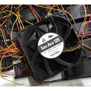 Sanyo 9GV1248J1D01 48V 0.75A  3wires Cooling Fan