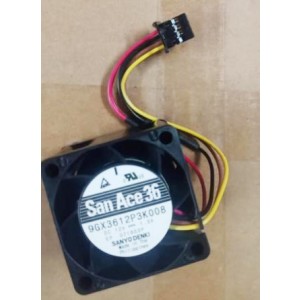 SANYO 9GX3612P3K008 12V 1.3A 4wires Cooling Fan 