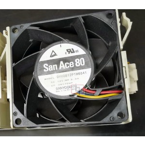 Sanyo 9HV0812P1H6041 12V 3.0A 4wires Cooling Fan 