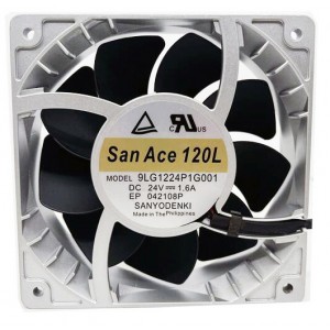 SANYO 9LG1224P1G001 24V 1.6A 3wires Cooling Fan 