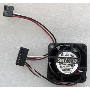 SANYO 9PF0424H305 A90L-0001-0580#C 24V 0.095A 3 wires Cooling Fan - Special Plug