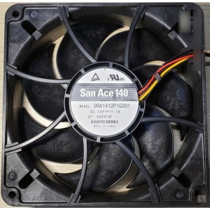 SANYO 9RA1412P1G001 12V 1.1A 4wires Cooling Fan 