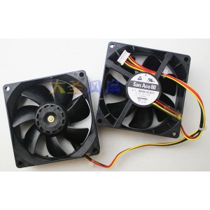 SANYO 9S0812L411 12V 0.05A 3wires cooling fan - For one