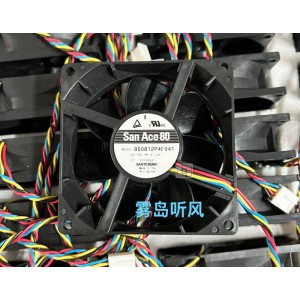 SANYO 9S0812P4F041 12V 0.13A 4wires cooling fan