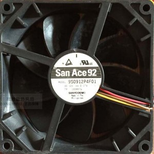 SANYO 9S0912P4F011 12V 0.17A 4wires cooling fan